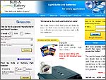 A site thatmakes hard-to-find light bulbs and batteries easy- to- find.